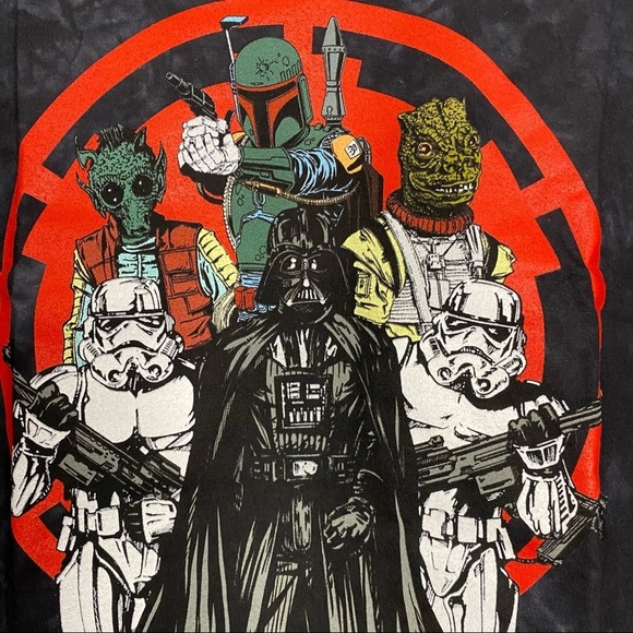 Star Wars Lord Vader Rising Tour Shirt 2XL Red Black Fandom Empire - Picture 4 of 9